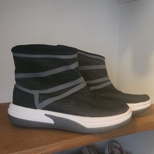 Lands'end high top booties